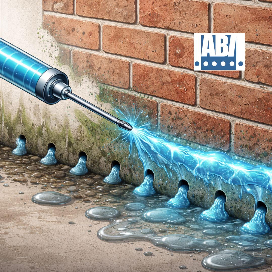 Injection de résine : protection durable de vos murs